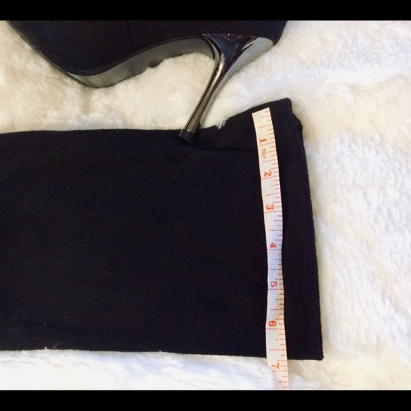 Knee to thigh high faux suede stiletto heel boots! - Picture 5 of 6